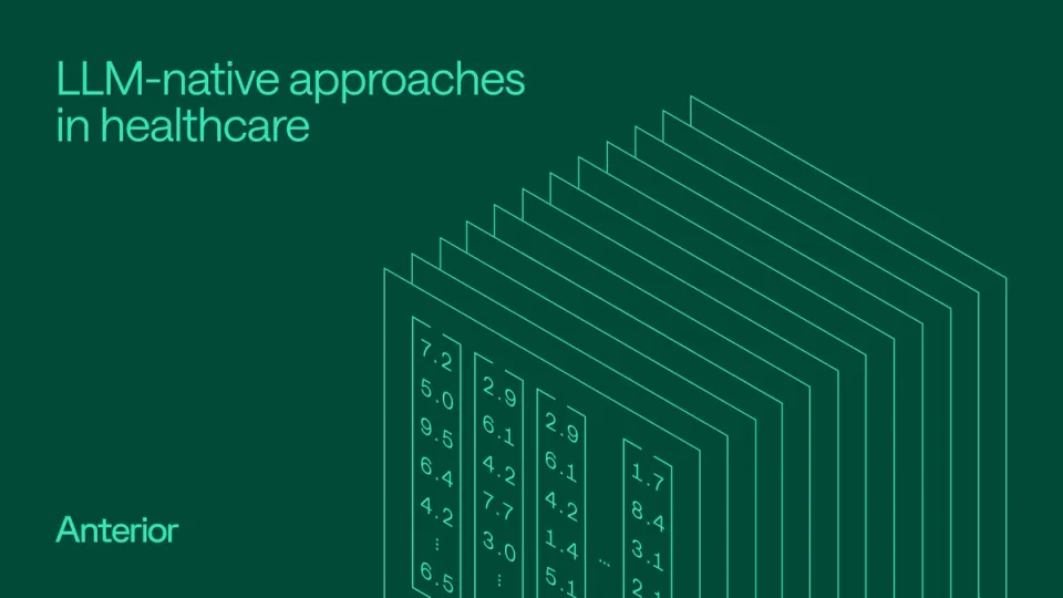 LLM-native approaches in healthcare