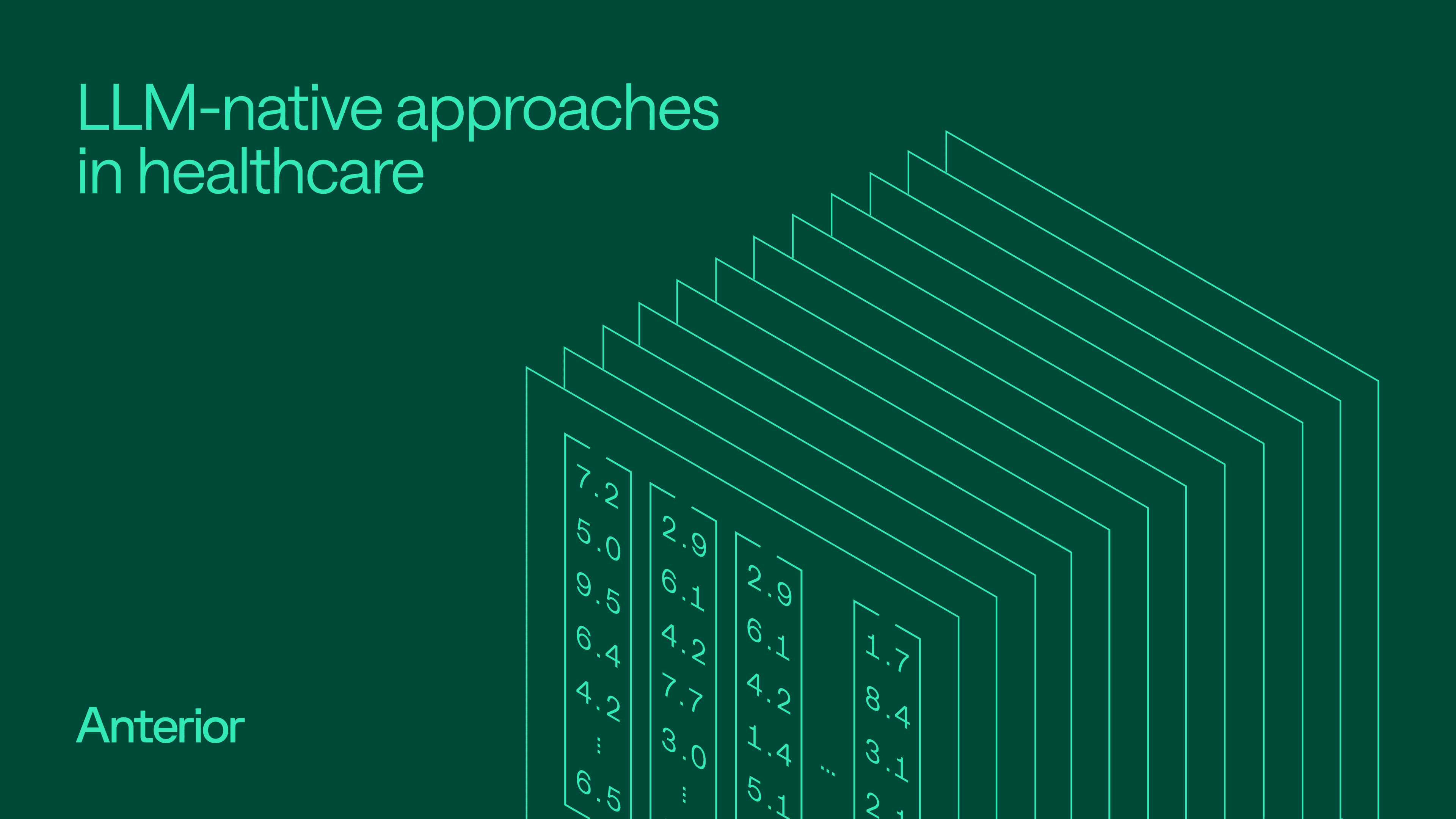 LLM-native approaches in healthcare